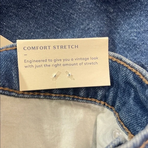 Universal Thread Highest Rise Straight Leg Classic Blue Denim Jeans Size 14 NWT - Picture 7 of 8
